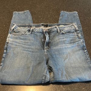 Silver jeans